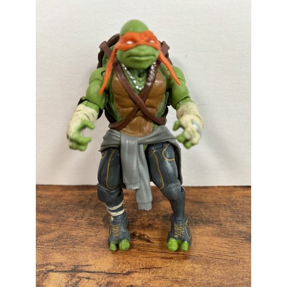 Playmates Teenage Mutant Ninja Turtle Michaelangelo Figure‎ 2014 TMNT Toy - Picture 1 of 5